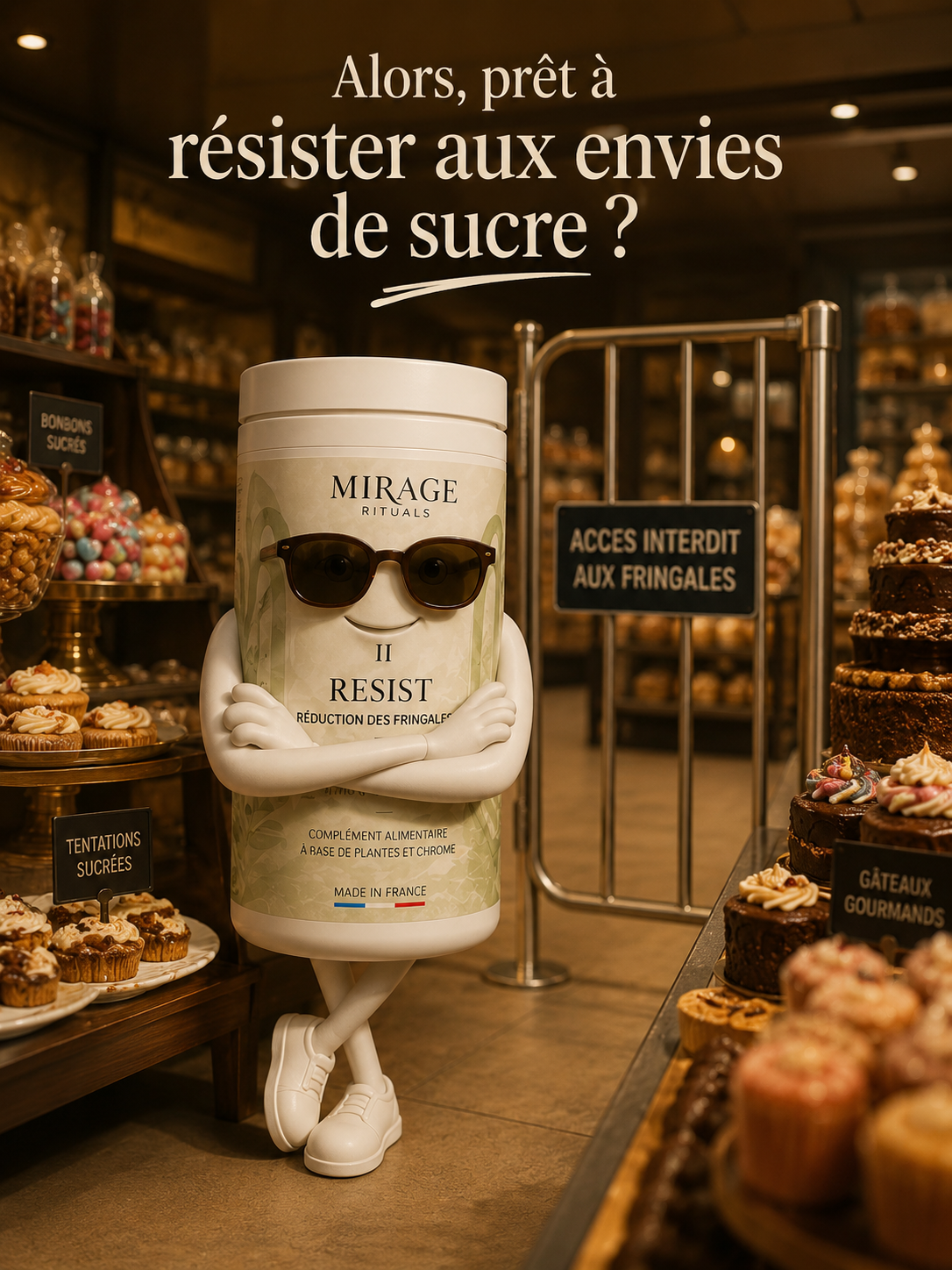 MIRAGE RESIST — Réduction des fringales