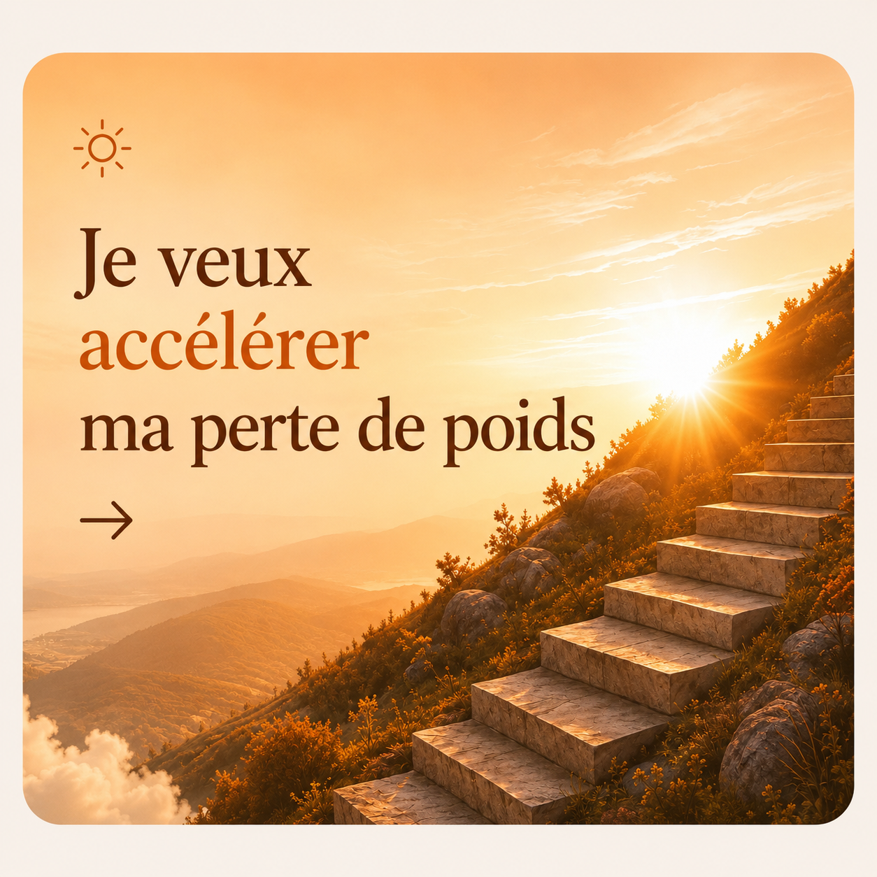 je veux accelerer ma perte de poids Image