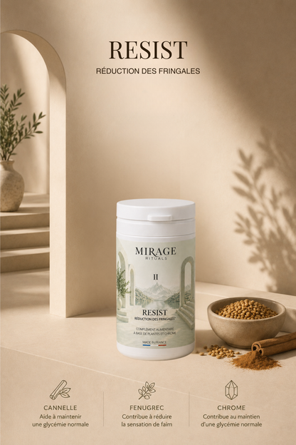 MIRAGE RESIST —  Réduction des fringales