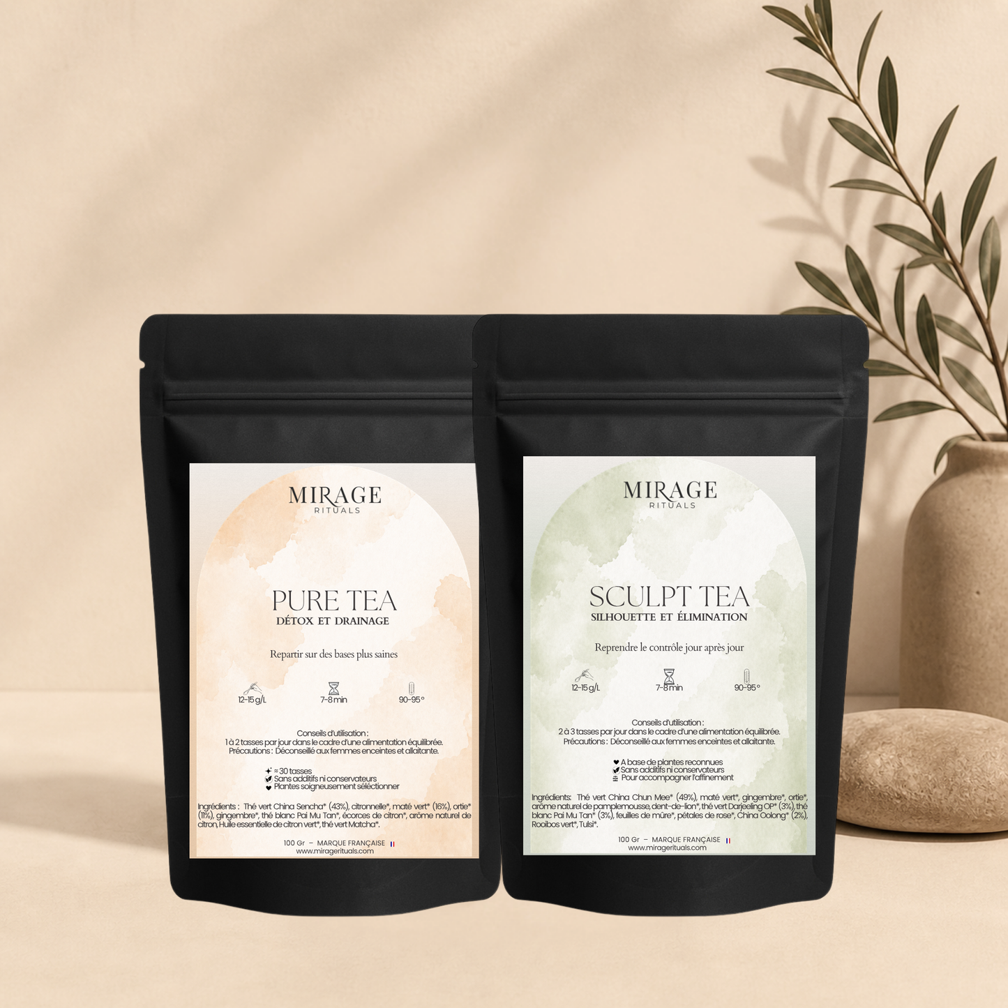 Mirage Tea - Duo Détox