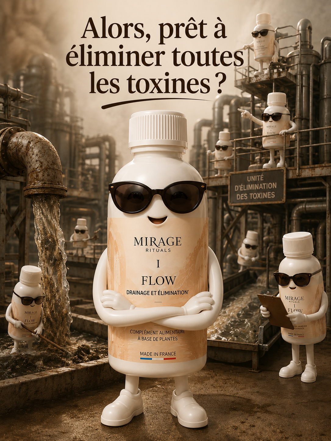 MIRAGE FLOW — Draineur & Elimination