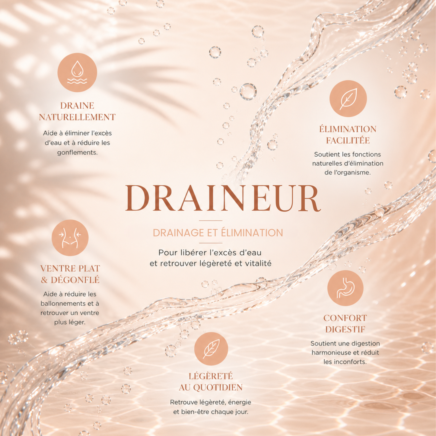 MIRAGE FLOW — Draineur & Elimination