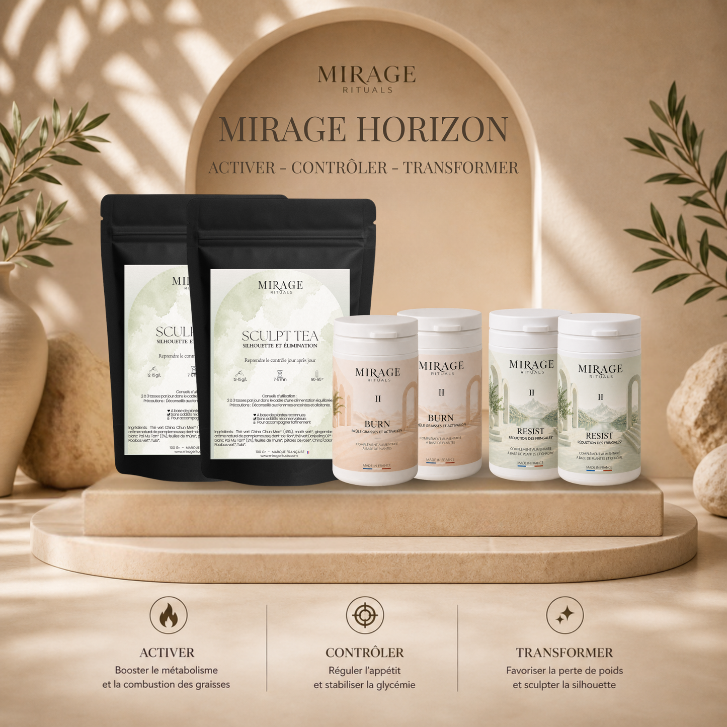 Mirage Horizon Phase II  -  Rituel Transformation & Contrôle