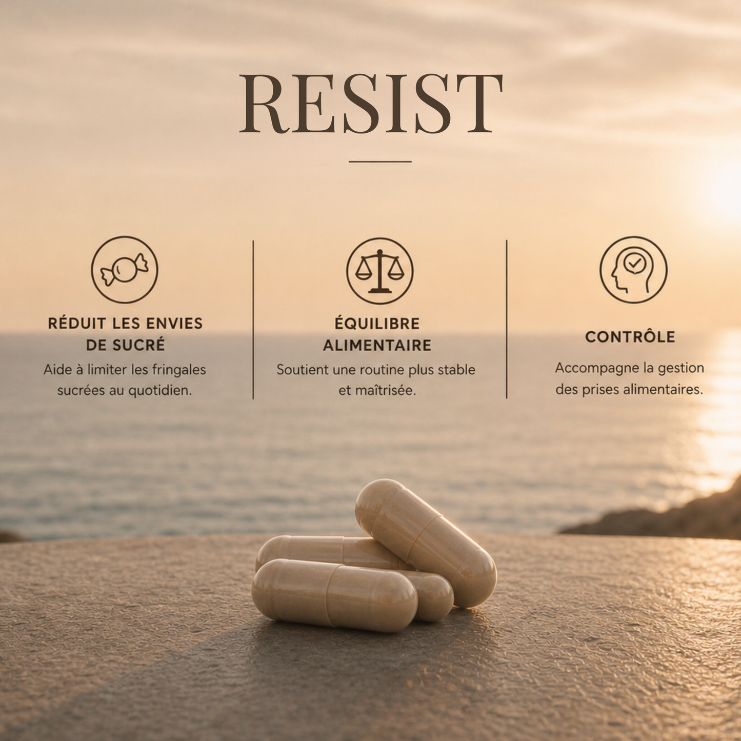 MIRAGE RESIST —  Réduction des fringales