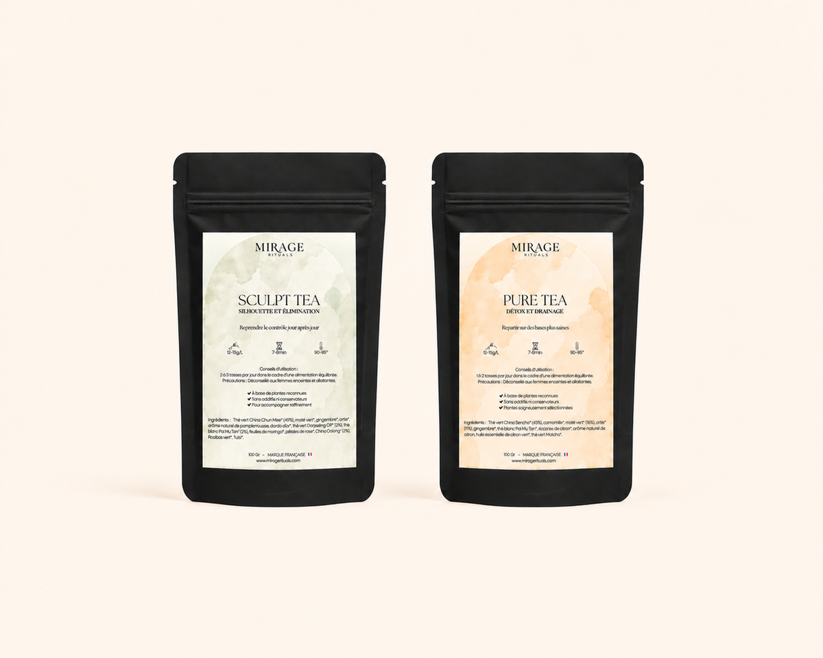 DUO PURE TEA + SCULPT TEA