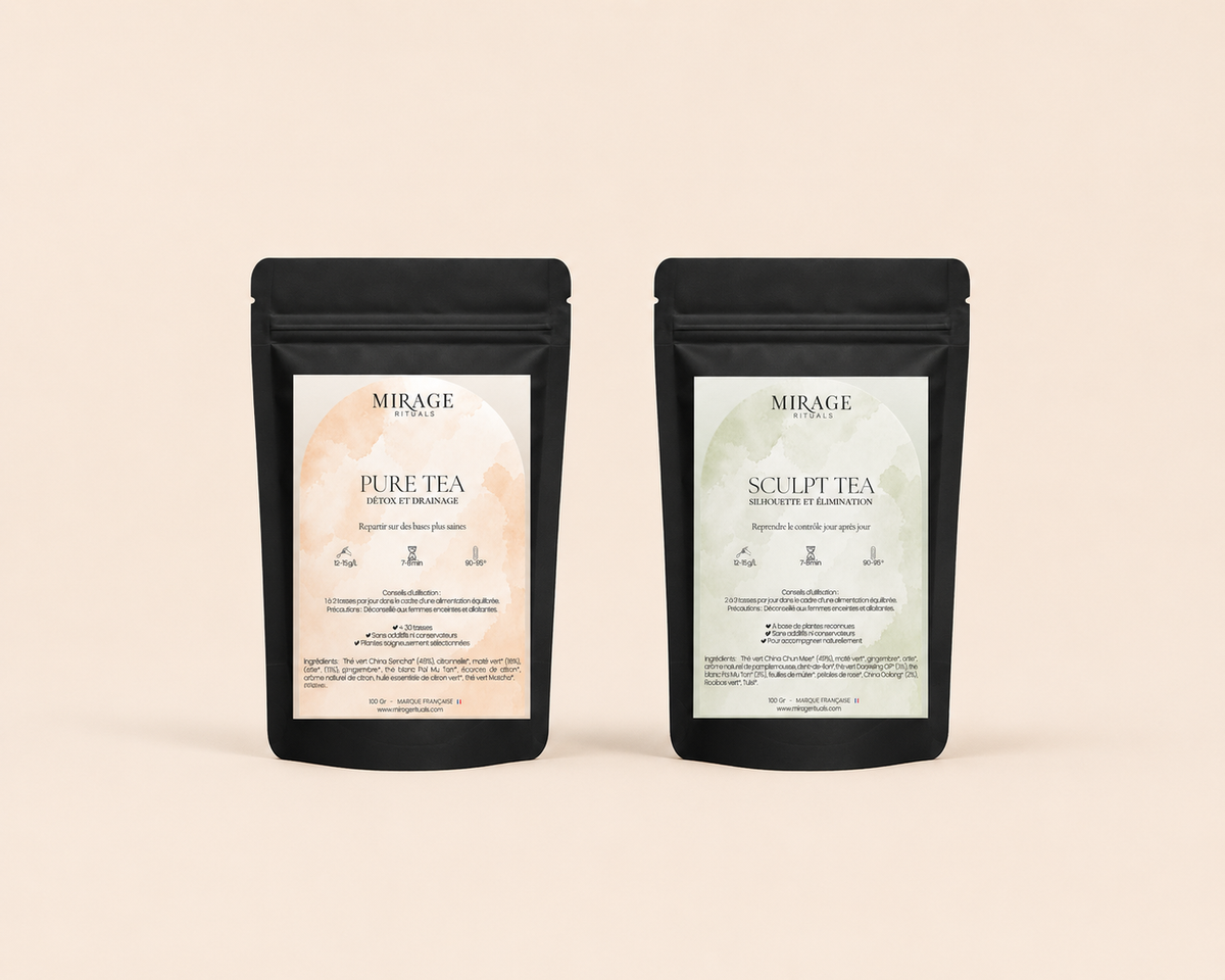DUO PURE TEA + SCULPT TEA